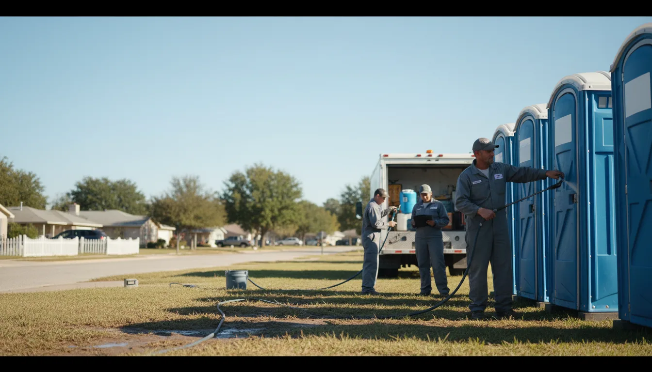 Long-Term Portable Toilet Rental in Harpster, OH near me